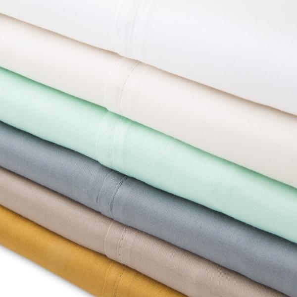 Close up of the colors of the Tencel Sheets