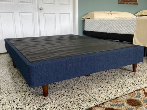 Shows the mattress foundation