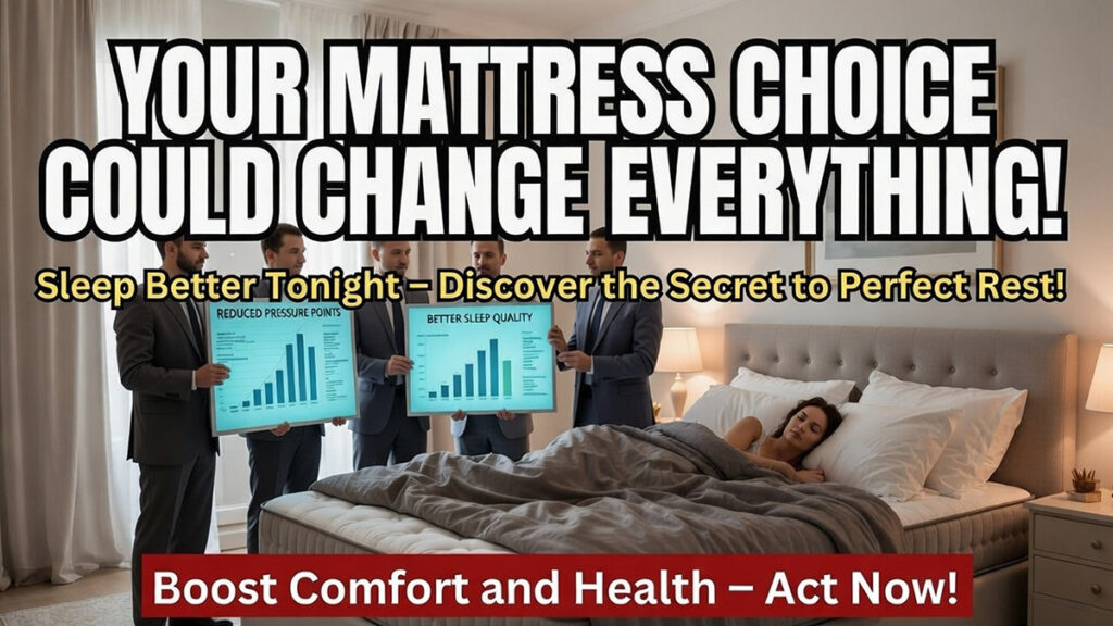 Your mattress choice could change everything – discover the secret to perfect rest with tailored mattress for sleeping style